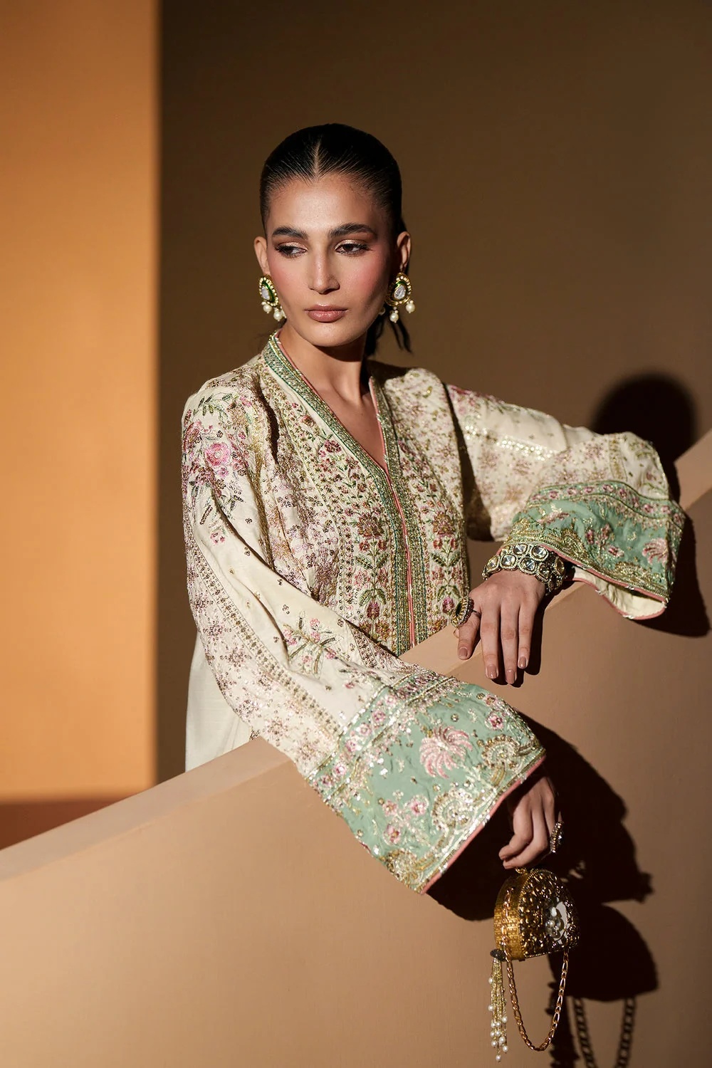 ETHNC – Matcha Kaftan clothing in white, pink, green, matcha green…